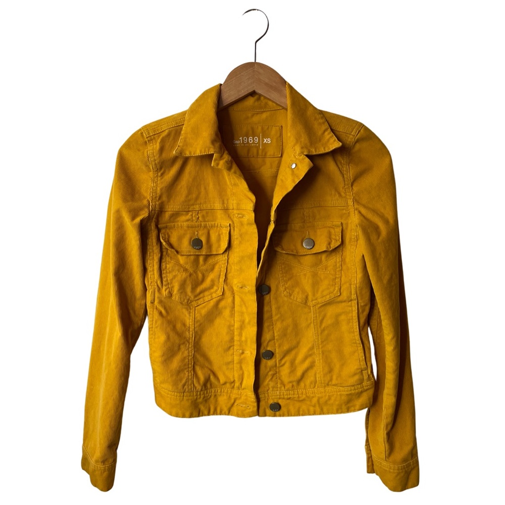 Denim Mustard Yellow Women’s Jacket